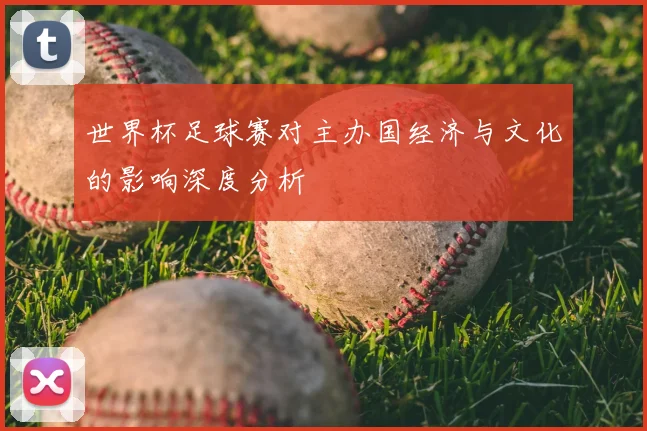 世界杯足球赛对主办国经济与文化的影响深度分析
